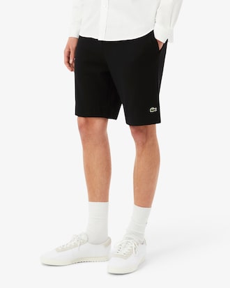 Shorts in tessuto felpato regular fit