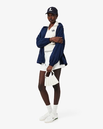 Polo in cotone a coste di produzione francese