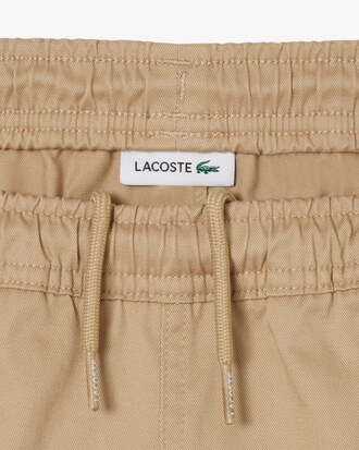 Pantaloni cargo in twill di cotone