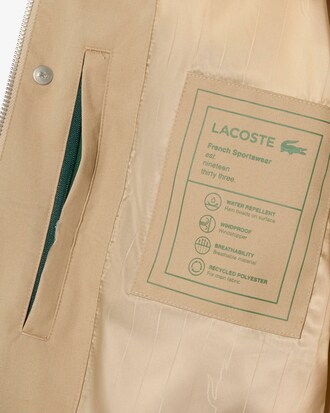 Giacca Harrington in twill impermeabile