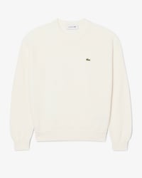 Maglione girocollo in cotone relaxed fit