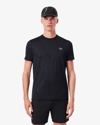 T-shirt da tennis Ultra Dry con coccodrillo jacquard
