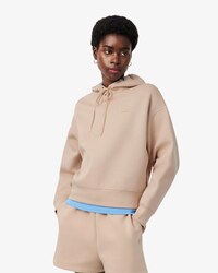 Felpa oversize con cappuccio regolabile