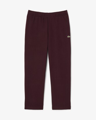 Pantaloni della tuta relaxed fit in tessuto felpato