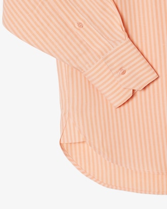 Camicia oversize in misto lino