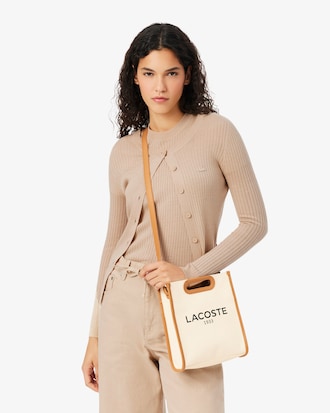 Borsa shopping piccola Heritage in tela