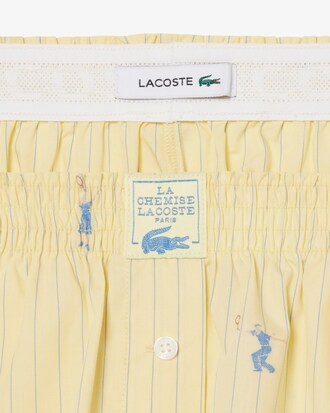 Boxer in popeline di cotone jacquard   