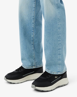 Sneakers da uomo in pelle scamosciata Run Set