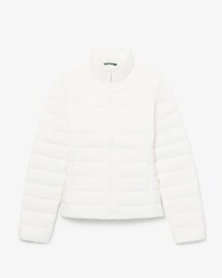 Water-Repellent Quilted Puffed Jacket