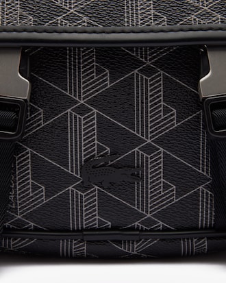 Borsa a tracolla con patta e clip The Blend