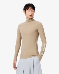T-shirt elasticizzata a collo alto Lacoste x Wang Yibo