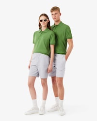 Shorts in tessuto felpato regular fit