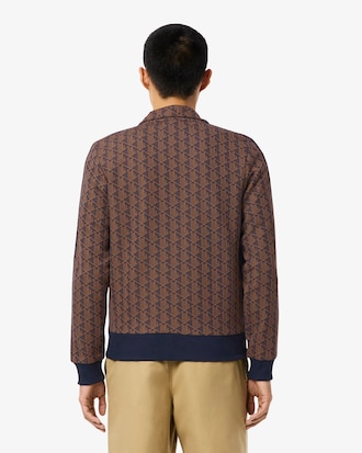 Giacca della tuta in jacquard con zip Paris