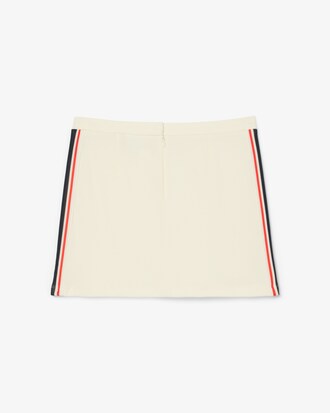 Gonna in piqu&eacute; testurizzato French Made