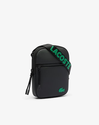 Borsa a tracolla sottile piccola in petit piqué LCST