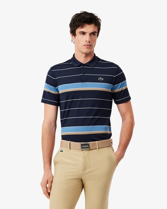 Polo da golf regular fit a righe Ultra Dry