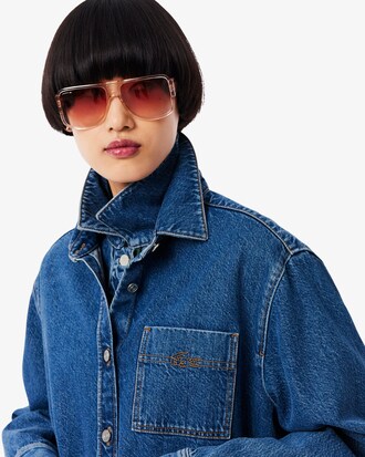 Overshirt oversize in denim