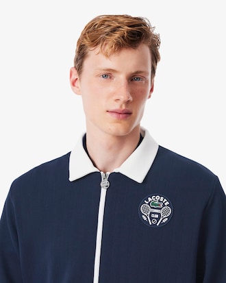 Giacca da tennis Heritage Ultra Dry con badge Accent