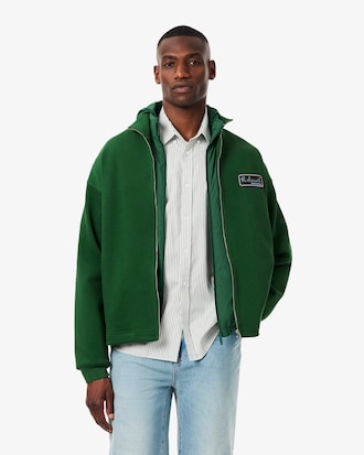 Felpa loose fit con marchio