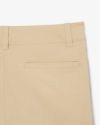 Shorts cargo lunghi in gabardine