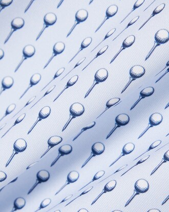 Polo da golf stampata regular fit