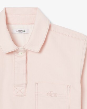 Polo oversize in denim