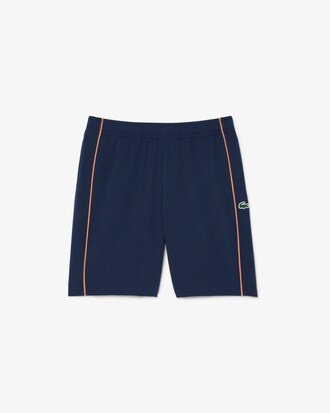 Shorts in taffet&agrave; a rombi