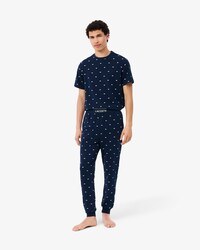 Pantaloni del pigiama in cotone stampato