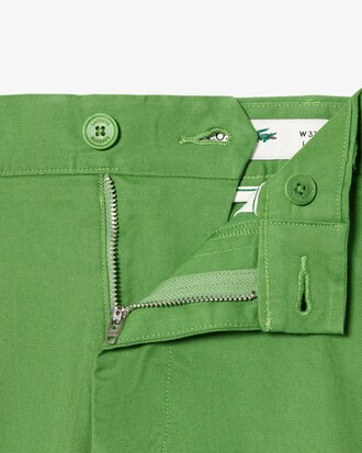 Pantaloni chino elasticizzati slim fit in twill