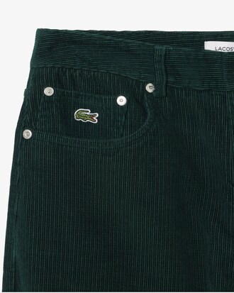 Pantaloni taglio ampio in velluto a coste