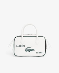 Borsa piccola da palestra in pelle stampata Runway