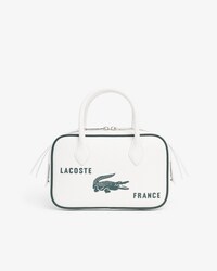 Borsa piccola da palestra in pelle stampata Runway