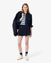 T-shirt a maniche lunghe in jersey a righe