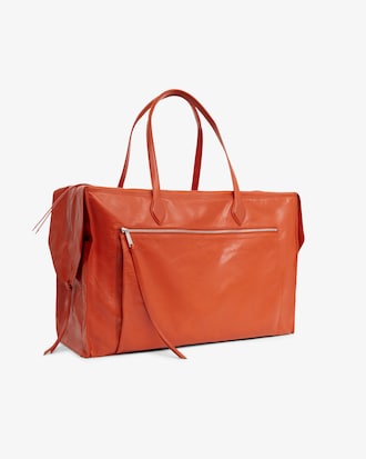 Borsone in pelle Weekender Runway