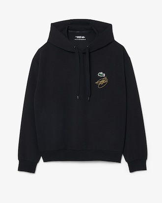 Felpa con cappuccio Lacoste Tennis x Novak Djokovic