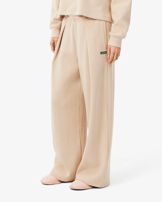 Pantaloni della tuta flare fit a coste