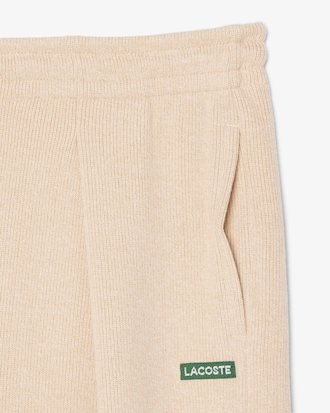 Pantaloni della tuta flare fit a coste