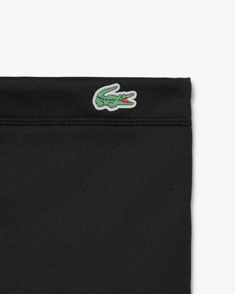 Scaldacollo sportivo con coccodrillo riflettente