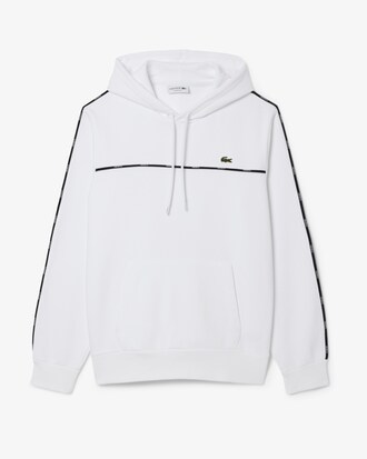 Felpa classic fit a righe con logo