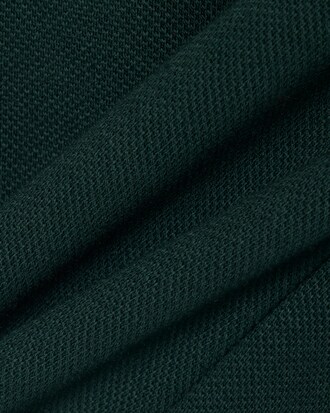 Vestito in piqu&eacute; con colletto a polo e stemma tennis