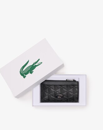 Card Holder Portatessere Lacoste Portatessere In Pelle Con Zip