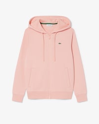Felpa con cappuccio in pile con zip
