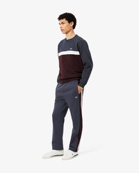 Pantaloni felpati colorblock