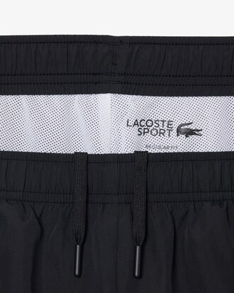 Pantaloni della tuta sportivi idrorepellenti con bordi a contrasto