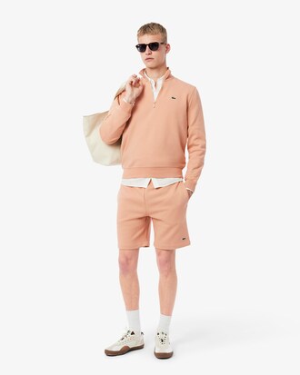 Felpa con collo alto con zip