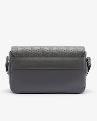 Borsa a tracolla in pelle con patta Nomogramme