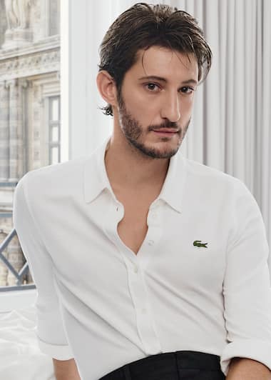 Pierre Niney, das Gesicht von Lacoste Original
