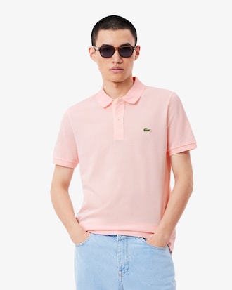 Slim Fit-Polohemd L.12.12 aus Piqu&eacute;