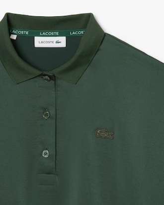 Seidiges Oversized-Polohemd