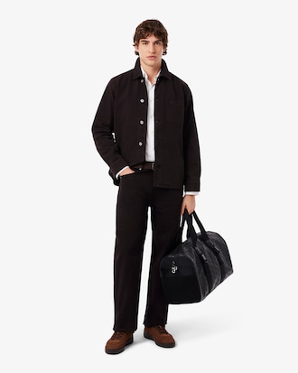 G&uuml;rtel aus genarbtem Leder